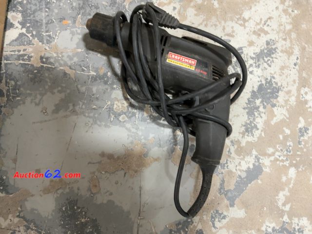 Lot 44-1600t - Craftsman Professional Drill - 4.0 Amp, Black Not Tested See All Photo's