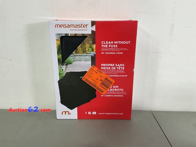 Lot 44-1891i - Grill Cover in Black - 49" Wide Not Tested See All Photo's E-Commerce Return, A basic inspection has been given to this item. Sold AS-IS. Us...