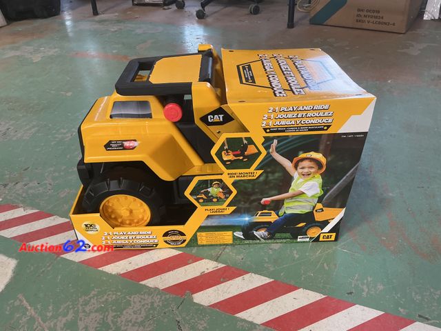Lot 44-663g - CAT Dump Truck for Kids Appears New, A basic inspection has been given to this item. Sold AS-IS. See All Photo's Not Tested