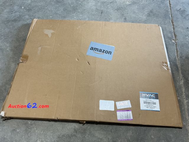 Lot 44-414 - $108.44 Retail price - HVAC Premium 34'' x 26'' [Duct Opening] Flat Stamped Steel Return Air Grille - Sidewall and Ceiling - HVAC Vent Duct ...