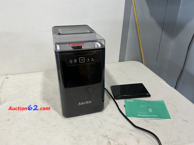 Lot 44-915j - Not Tested- Sold As Is- $180 Retail price - Aeitto Nugget Ice Maker Model CB24M-D E-Commerce Return, A basic inspection has been given to th...