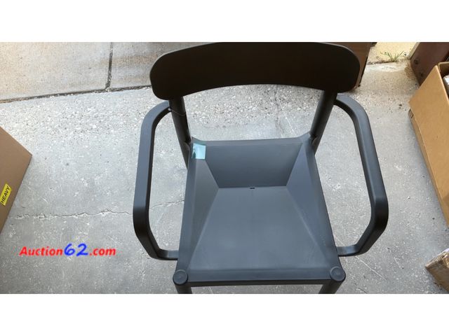 Lot 44-226 - Elba Outdoor Patio Stack Dining Chair Black - Room Essentials™ See All Photo's E-Commerce Return, A basic inspection has been given to this ...