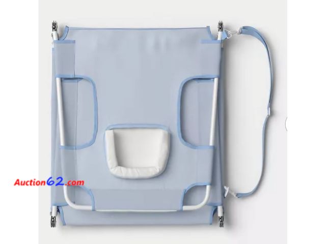 Lot 44-193 - Baby Bath Lounger Folding Shower Seat See All Photo's Appears New, A basic inspection has been given to this item. Sold AS-IS.