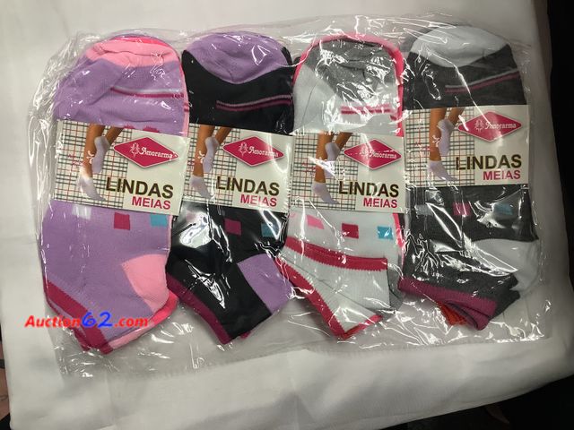 Lot 44-6158w - Amorarma Air for fit female sock, colorful, New. See All Photo's Not Tested Never opened, Factory Sealed