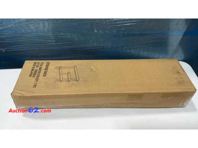 Lot 44-178a - Furinno Turn-N-Tube Slim Space Saving Storage Rack, Espresso/Black See All Photo's E-Commerce Return, A basic inspection has been given to t...