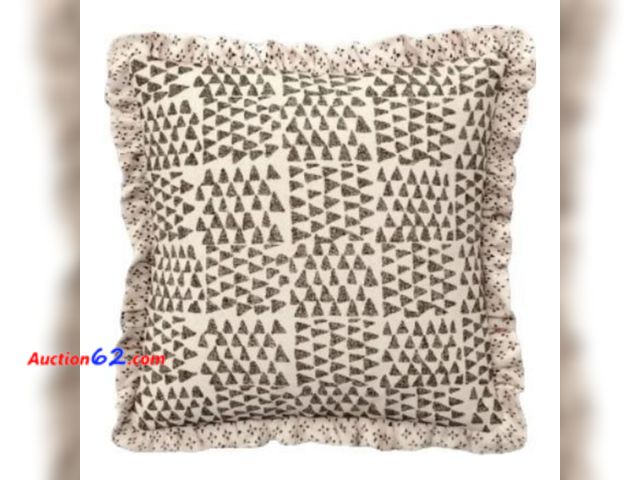 Lot 44-232b - 18” X 18” Square Bird in Nature Pillow Printed Appears New, A basic inspection has been given to this item. Sold AS-IS.