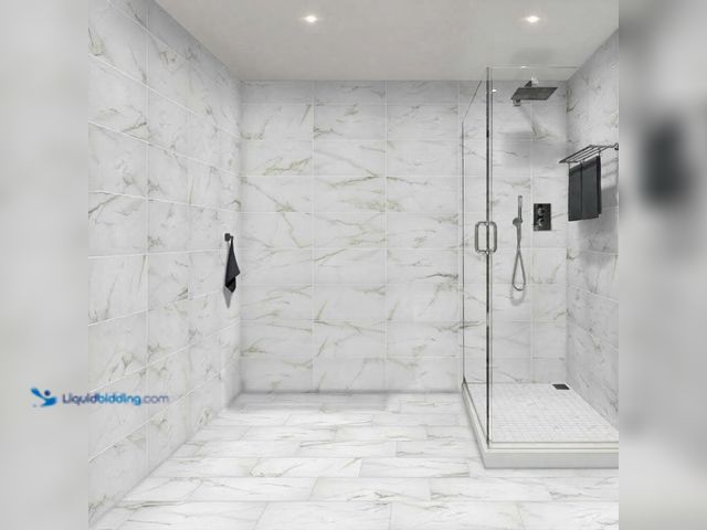 Lot 49-1636797 - Approx (330) SQ/FT Florida Home Tile Collection Michelangelo Calacatta Rectified 12 in. x 24 in. Por...