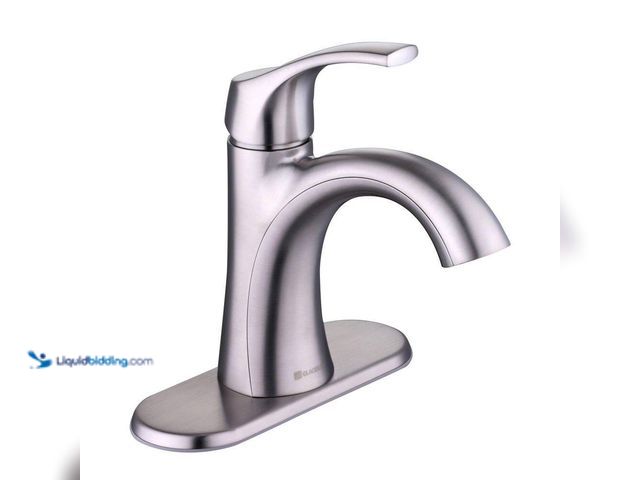Lot 49-5449103 - Glacier Bay
Arnette Single Handle Single Hole Bathroom Faucet in Brushed Nickel Used