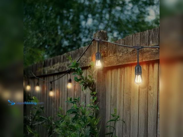 Lot 49-2000871 - Hampton Bay 24-Light 48 ft. Indoor/Outdoor Plug-In Filament LED S14 Edison Bulb String-Light, Model ...