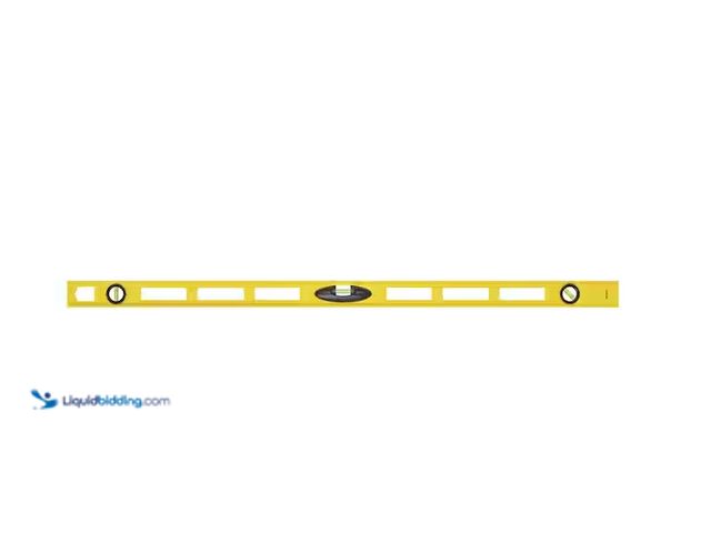 Lot 49-5545388 - Stanley
48 in. Non-Magnetic High Impact ABS Line/Surface Level, Unused with scuffs