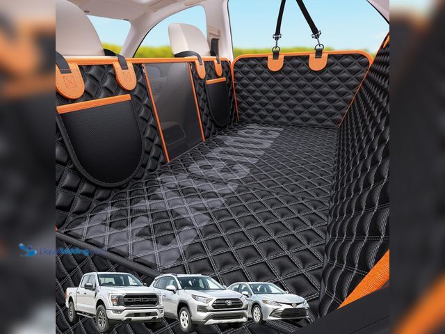 Lot 49-3528133 - Back Seat Extender for Dogs, 7-in-1 Dog Car Seat Cover for Back Seat, Hard Bottom Car Seat Cover Hol...