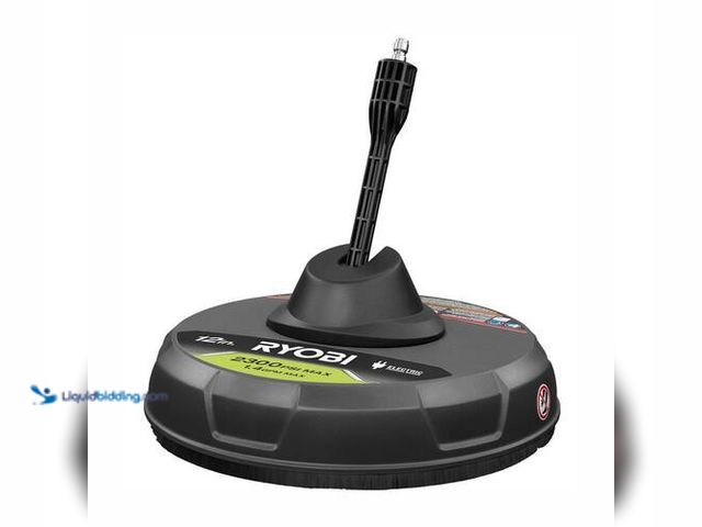 Lot 49-3616760 - RYOBI 12 in. 2,300 PSI Electric Pressure Washers Surface Cleaner - Slightly used SKU #1003446828  Re...