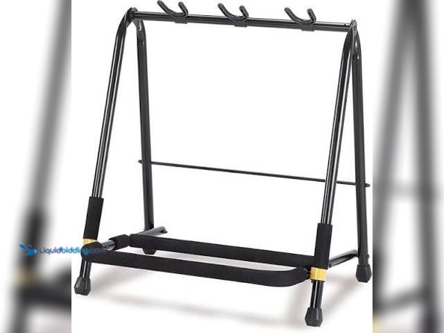 Lot 49-5541967 - Hercules Stands GS523B 3 Space Guitar Rack. Model #GS523B. Unused.