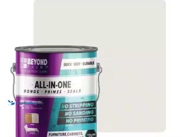 Lot 49-5436354 - BEYOND PAINT 1 gal. Bright White Cabinets, Countertops, Furniture & More Multi-Surface All-in-One In...