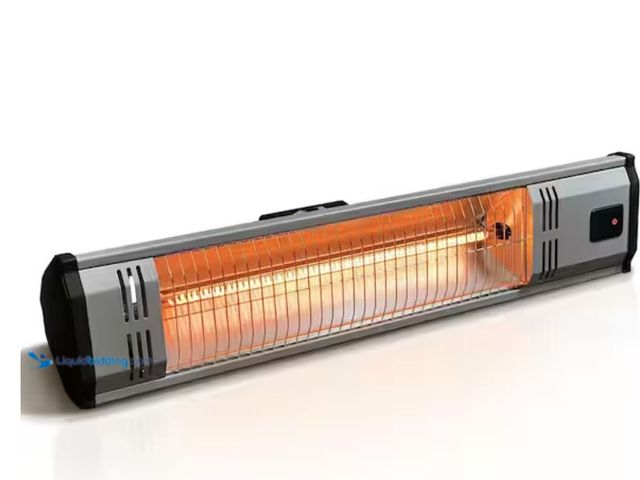 Lot 49-2020560 - Heat Storm Tradesman 1,500-Watt Electric Outdoor Infrared Quartz Portable Space Heater with Wall/Cei...