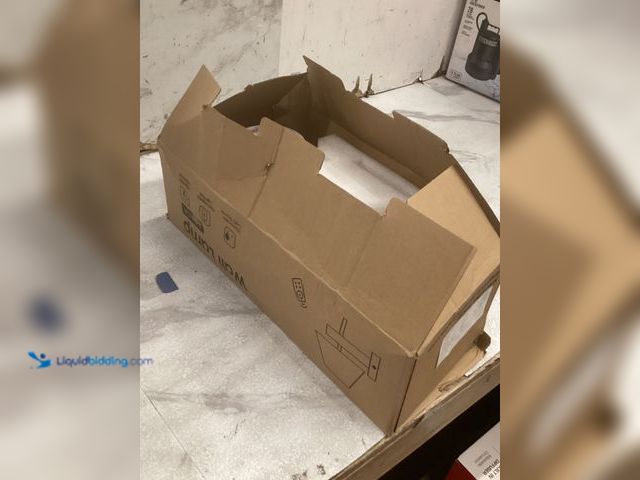 Lot 49-5488127 - QTY 2 - Matte Black Rechargeable Wall  Sconces with Linen Shades. Used, one shade and some damage