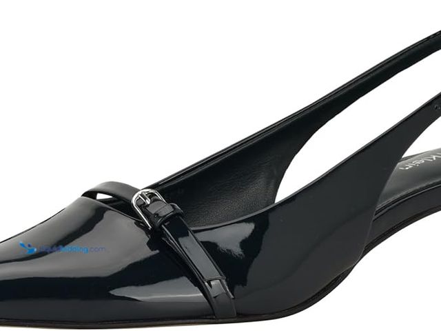 Lot 49-5553424 - Calvin Klein Semira Women's SIZE 9.5M High Heel Shoes BLACK AND DARK GREEN MOFRL:B0FLKLW11R UNUSED.