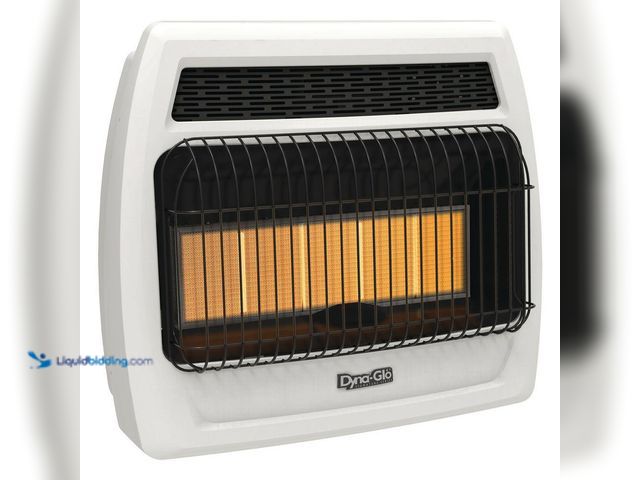 Lot 49-3527292 - Dyna-Glo
30,000 BTU Vent Free Infrared Natural Gas Thermostatic Wall Heater (unable to test) (hardw...