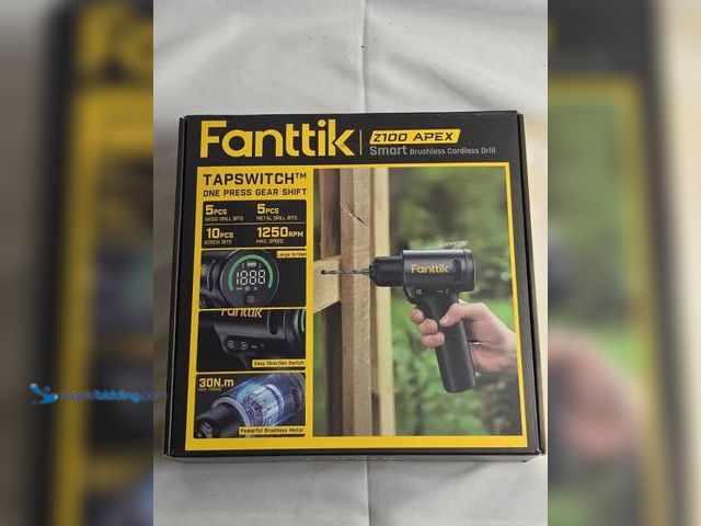 Lot 49-5553048 - Fanttik Z100 Apex Smart Brushless Cordless Drill, Tapswitch One Press Gear Shift MODEL:850073390962 ...