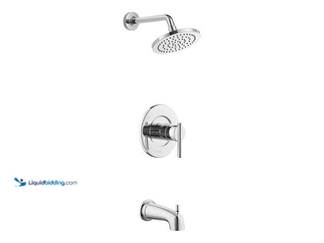 Lot 49-5464013 - Glacier Bay
Dorind Single-Handle 1-Spray Tub and Shower Faucet 1.8 GPM in Chrome (Valve Included) U...