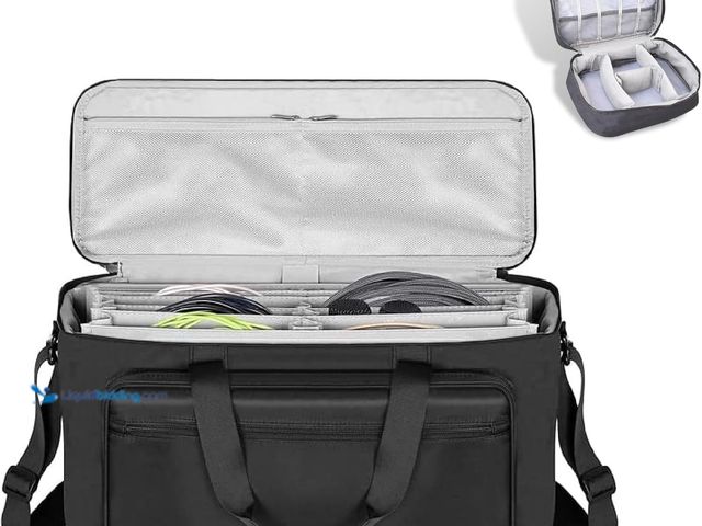 Lot 49-5475937 - Venmark DJ Gig Bag for Music Equipment, Cables, Laptops, and Gear – DJ Equipment Bag with Shoulder S...