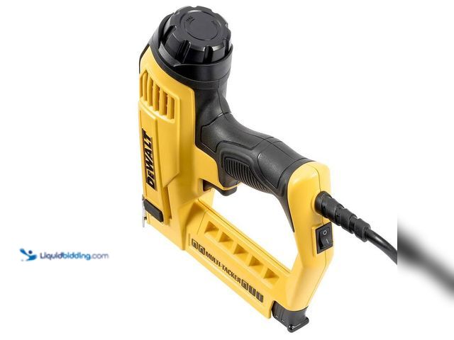 Lot 49-5406350 - Dewalt 5-in-1 Multi-Tacker and Brad Nailer, Model # DWHT75021, Used, Scuff/scratches.