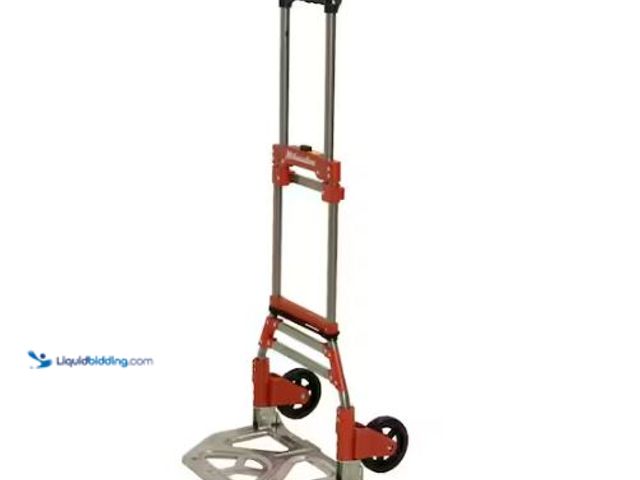 Lot 49-1624340 - Milwaukee 150 lbs. Convertible Fold-Up Steel Hand Truck with One 60 in. Bungee Cord Model # 73777, U...