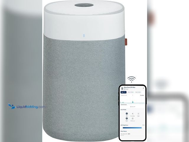 Lot 49-3514602 - BLUEAIR Air Purifiers for Large Rooms, Cleans 3,048 Sqft In One Hour, HEPASilent Smart Air Cleaner F...