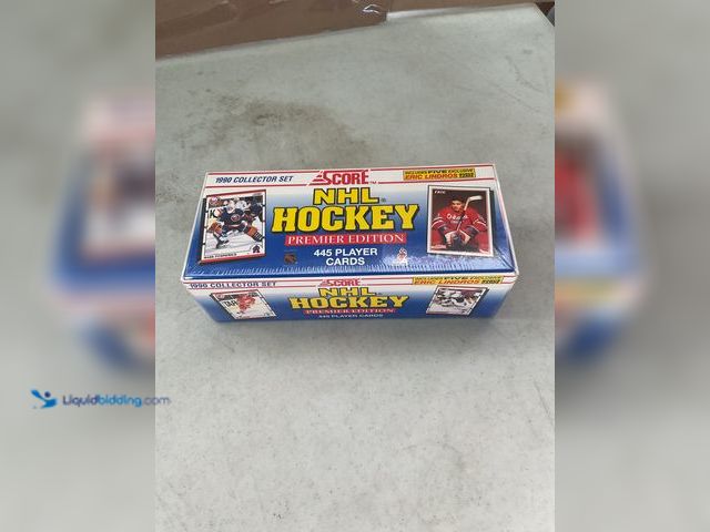 Lot 49-5467353 - Other FACTORY SEALED! 1990 SCORE NHL HOCKEY COLLECTOR SET PREMIER EDITION 445 PLAYER CARDS AMAZING S...