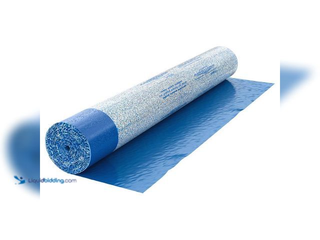 Lot 49-5453433 - ROBERTS AirGuard 100 sq. ft. 40 in. x 30 ft. x 2 mm 5-in-1 Underlayment with Microban for Laminate a...