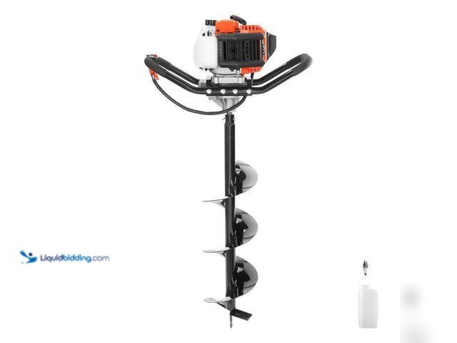 Lot 49-2024411 - VEVOR Post Hole Digger, 43cc 1250W Auger Post Hole digger, Gas Powered Earth Digger with 8 in. Earth...