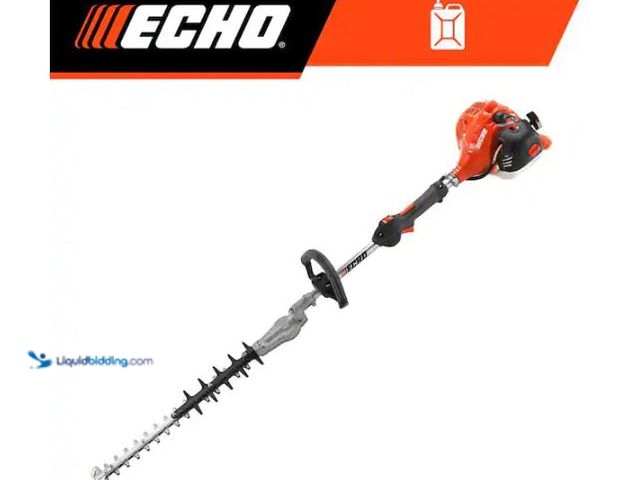 Lot 49-1627614 - ECHO 21 in. 21.2 cc Gas 2-Stroke Hedge Trimmer with 20 in. Shaft Model # SHC-225S, Used, Has Compres...