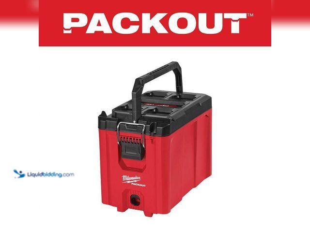 Lot 49-5552711 - Milwaukee
PACKOUT 10 in. Compact Portable Tool Box with Adjustable Dividers and Interior Storage Tr...