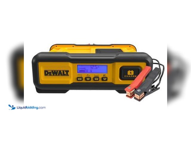 Lot 49-3565320 - DEWALT 100-Amp Car Battery Charger/ Car Battery Maintainer Model # DXAEC100 Unused