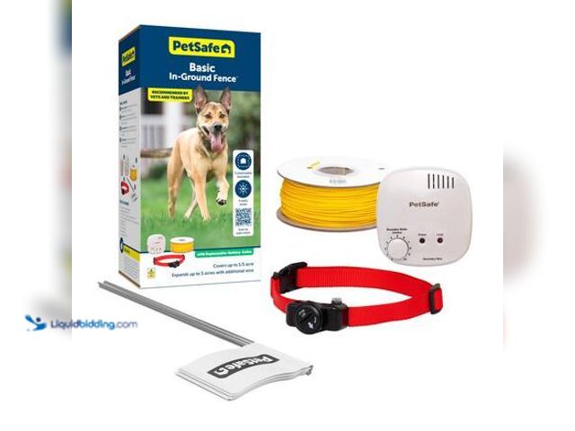 Lot 49-5546826 - PetSafe Basic In-Ground Fence Model # PIG00-14582 unused. Unable to test