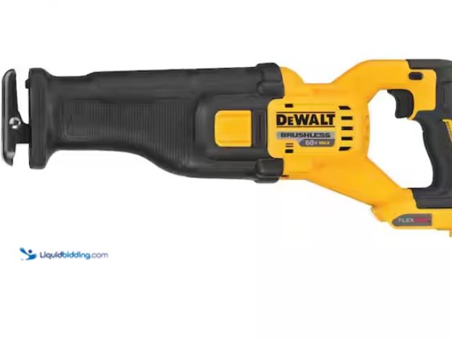 Lot 49-1547603 - DEWALT FLEXVOLT 60V MAX Cordless Brushless Reciprocating Saw (Tool Only) Model # DCS389B, Slightly u...