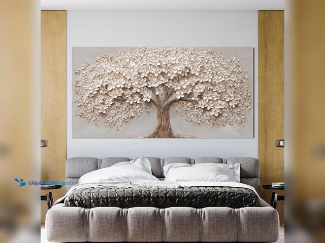 Lot 49-3617622 - 29"x58" Oversized Living Room Tree of Life Wall Art Canvas - Unused - Model B0FL1VP7T9  Ref#WM0730