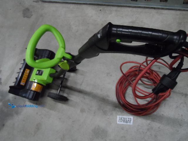 Lot 49-1820123 - 1 Earth Wise SN70016 Electric Powered Electric Snow Blower Earth Wise 16" 12 Amp Electric Snow Blowe...