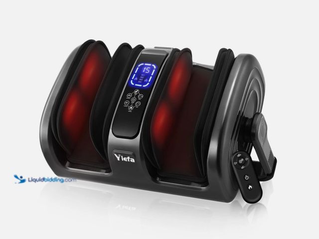 Lot 49-3480503 - Yiefa Shiatsu Foot Massager with Heat, Feet Massager for Neuropathy, Plantar Fasciitis and Pain Reli...