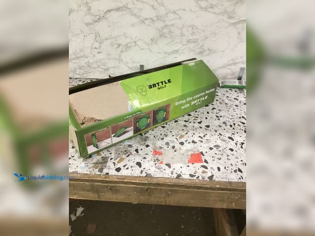 Lot 49-5478752 - BattleGolf Target Golf Course Play Set Item is used with attachments