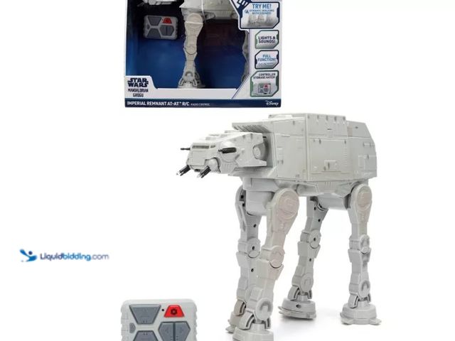 Lot 49-5552309 - Star Wars R/C AT-AT Walker by Jada Toys Pop Culture R/C Action Vehicle with Lights, Sounds, and Movi...