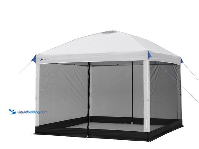 Lot 49-2026259 - Ozark Trail Canopy Mesh Curtain Accessory for 10 ft x 10 ft Canopy. Model # 3514034188. MSRP: $49.97...