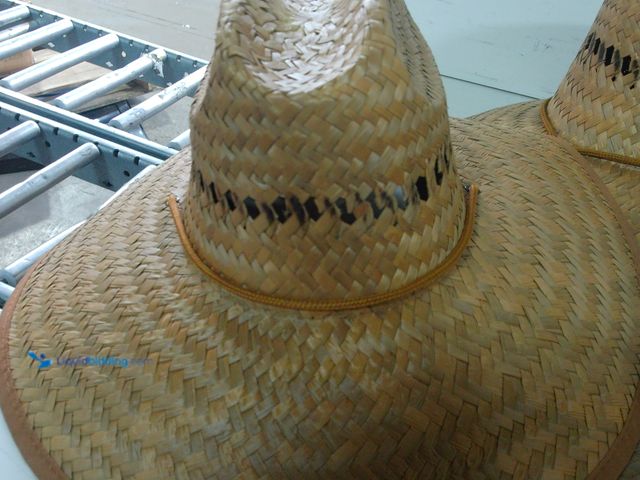Lot 49-1568686 - Lot of (4) Gold Coast Sunwear Wide Brim Straw Hat For Sun Protection, Unused  Ref#SBS0114