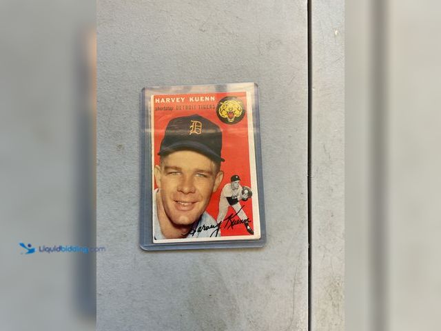 Lot 49-1977214 - Other WOW AMAZING VINTAGE 1954 HARVEY KUENN DETROIT TIGERS ROOKIE CARD AN AMAZING LOT FOR ANY COLLEC...