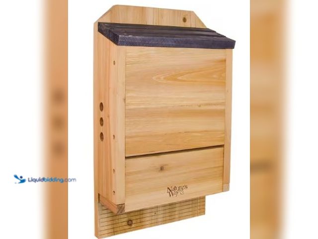 Lot 49-2022688 - Nature's Way Cedar Bat House Triple Chamber, Model # CWH6-CP1, MSRP $53.49, New.  Ref#SB0922