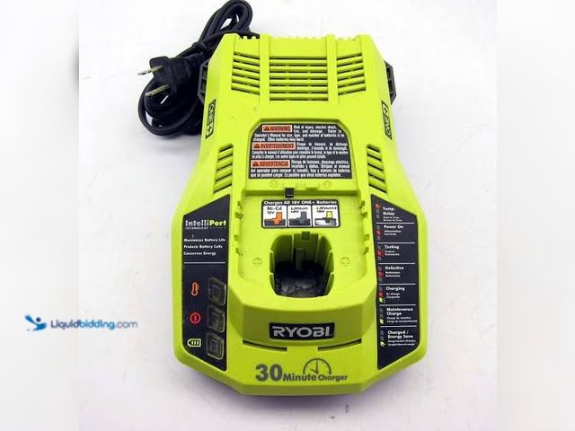 Lot 49-5544501 - Ryobi 18-Volt P117 Rapid Charger. Model: P117. Unused