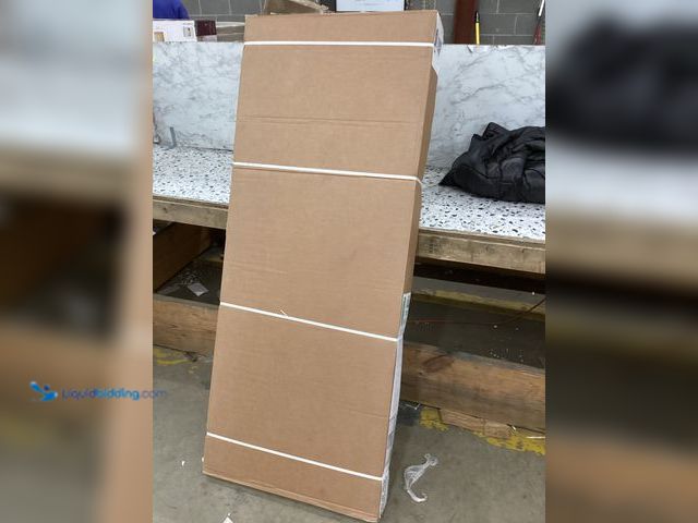 Lot 49-5460837 - Greenwich Verona White Laundry Cabinet. Item is Unused