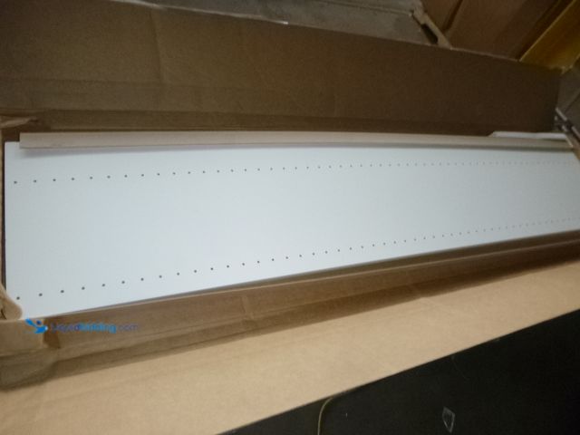 Lot 49-1519037 - Closet Evolution 72" White Side panels for corner unit closet system, Unused.  Ref#HD0724