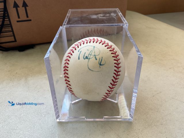 Lot 49-1971429 - Other DETROIT TIGERS SUPERSTAR PHIL COKE AUTOGRAPHED BASEBALL