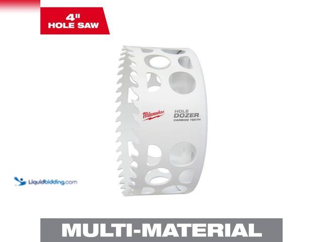 Lot 49-3540150 - Milwaukee
4 in. Hole Dozer Carbide Hole Saw Unused